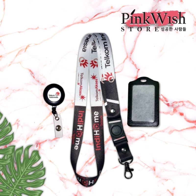 

Tali lanyard TELKOM INDO INDIHOME / Tali idcard TELKOM INDO INDIHOME [Ready stock] Termurah