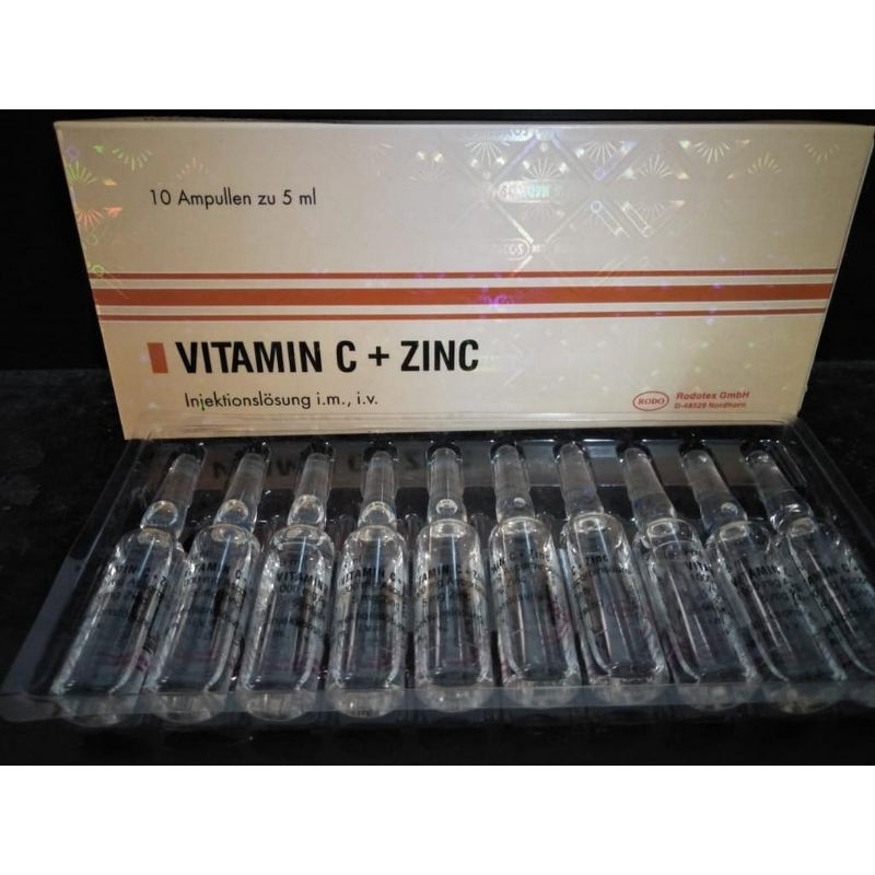 Vitamin C Zinc Injeksi Rodo zinc Vit C Zink