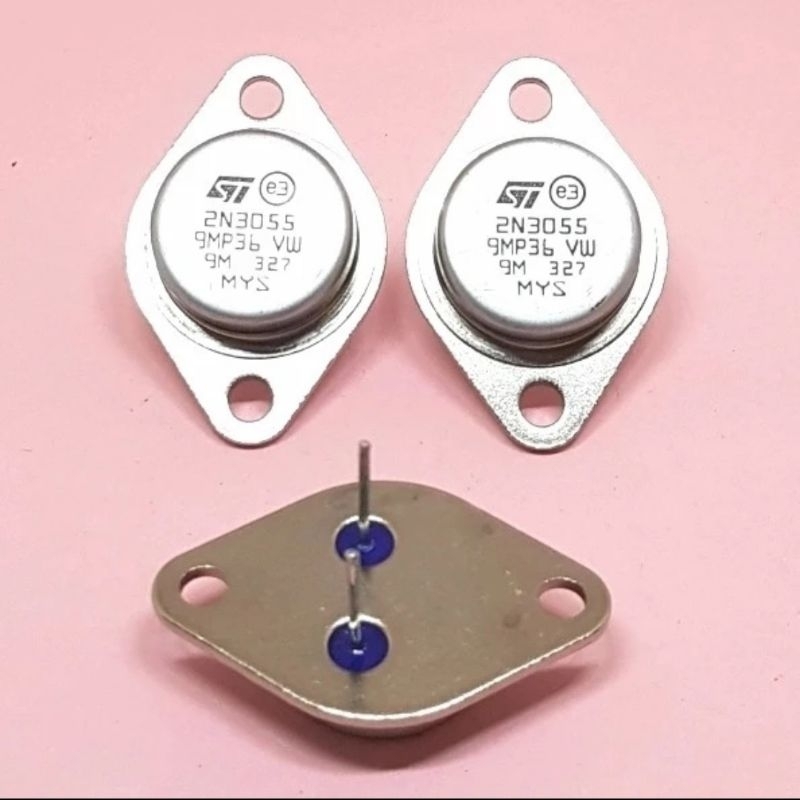 2N3055 ST OEM 115W NPN Power Transistor Jengkol 3055