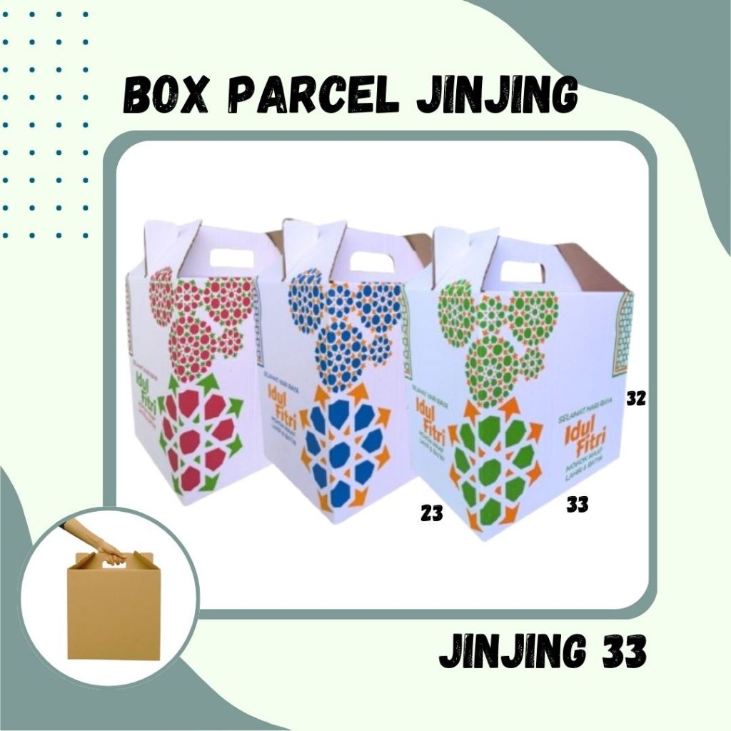 

Kardus Jinjing 33x23x32 Dus Parcel Packing/ Box Parcel / Box Lebaran/Dus Parsel Ied idul Fitri/Paket Sembako/Bingkisan sembako/hampers/eid mubarak