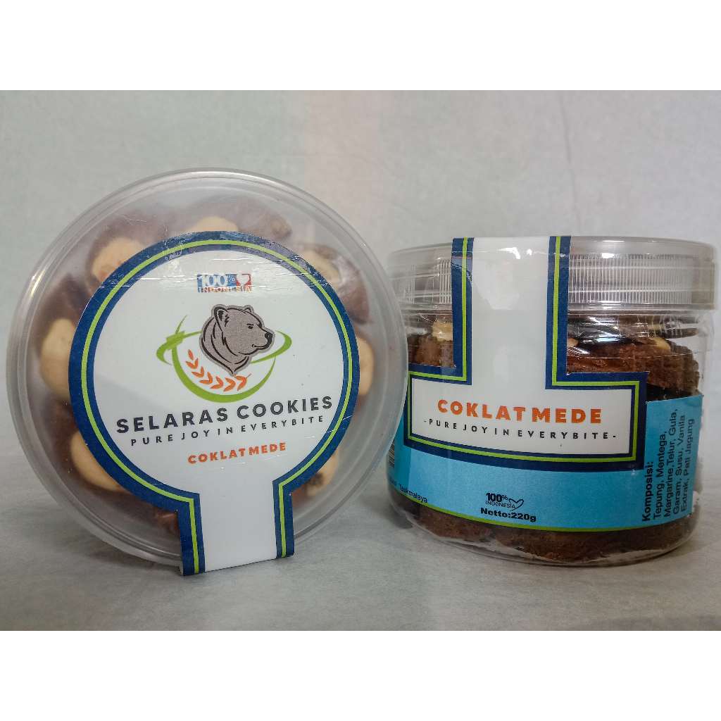 

Selaras Cookies - Kue Kering Coklat Mede Premium