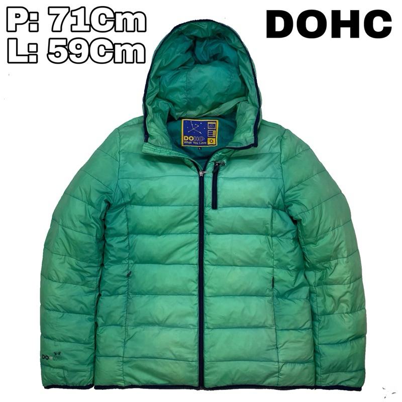 J50 Jaket Bulang Outdoor Ultralight DOHC Rainbow Green  Bulu Angsa Winter Musim Dingin Hiking Pendak