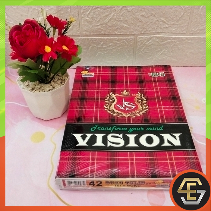 

1 pack Buku Tulis VISION Ukuran B5 Isi 42 Lembar