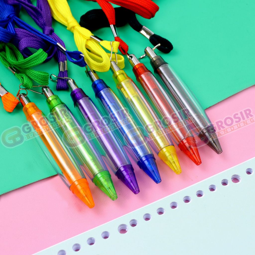 

HJK [ISI 50] Ballpoint Tali Cabe Bolpen Tali Cabe Murah Promosi Souvenir Pernikahan Acara Dll