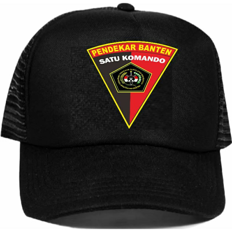 topi jaring trucker topi ormas pendekar banten