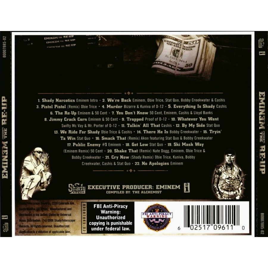 CD MUSIC Eminem Presents The Re-Up