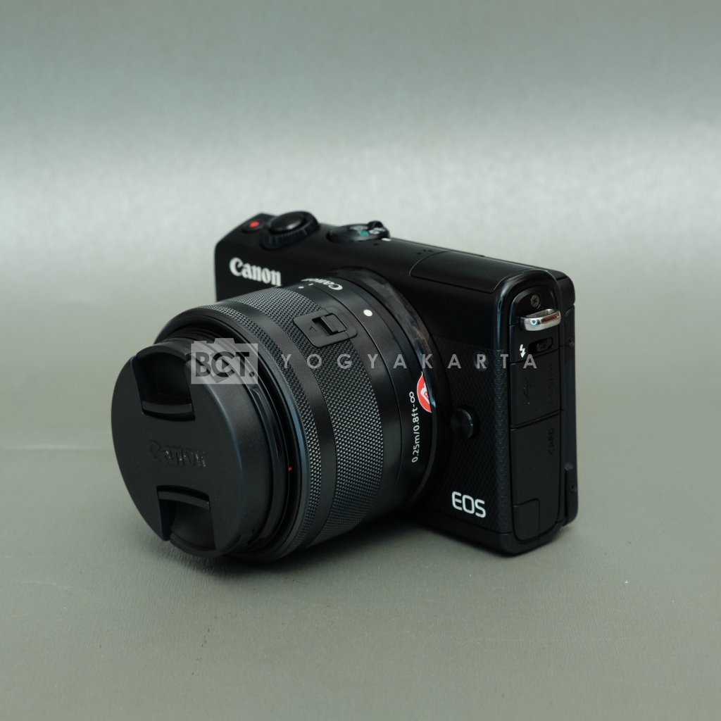 Canon M100 Kit 15-45mm IS STM BLACK kode 0123E25