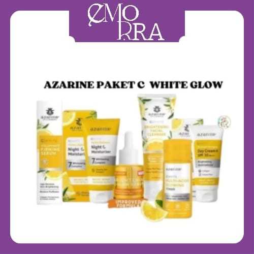 Azarine C White Paket Wajah Whitening / Anti Flek
