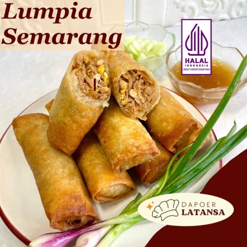 

Dapoer Latansa - Lumpia Semarang Besar 1 Box Isi 5 pcs