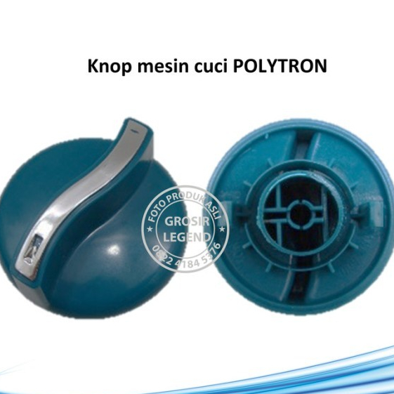 Knop mesin cuci Polytron Hijau