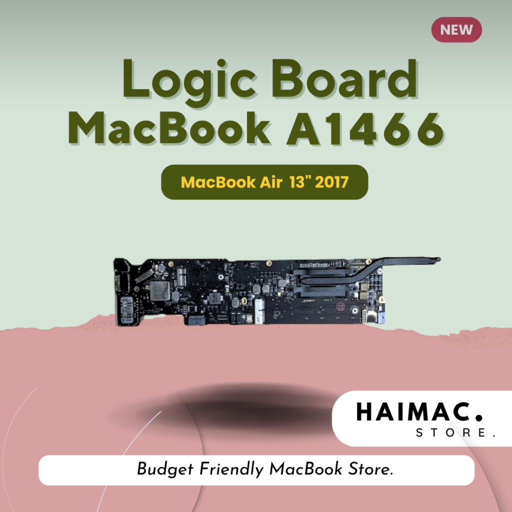 Logic Board A1466 - Macbook Air 13" 2013 - 2017 RAM 8GB 16 GB Mainboard Mesin