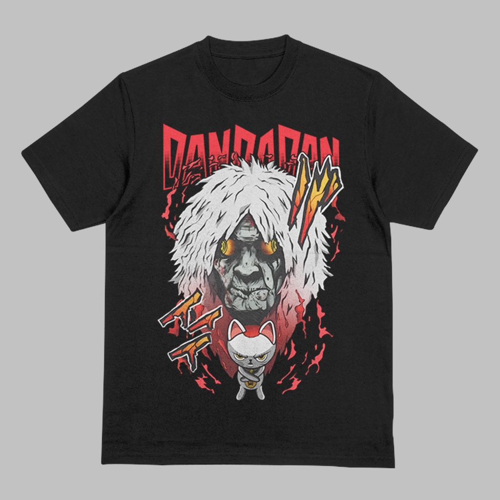 T-shirt Kaos Anime Dandadan Turbo Granny Kaos Dandadan DD-Turbo Granny 01