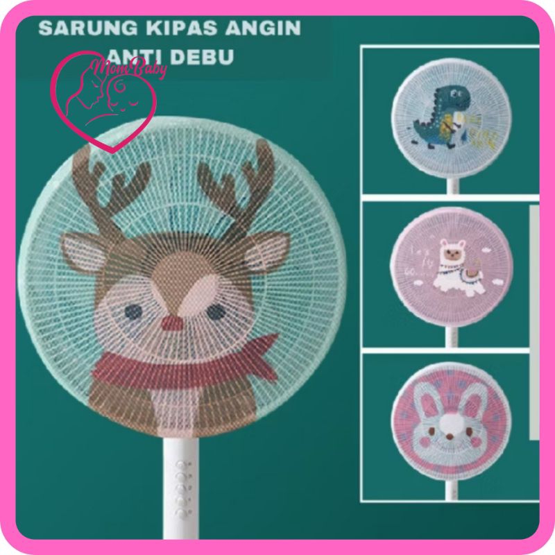 Fan Cover Sarung Kipas Angin Karakter - Penutup Kipas Angin