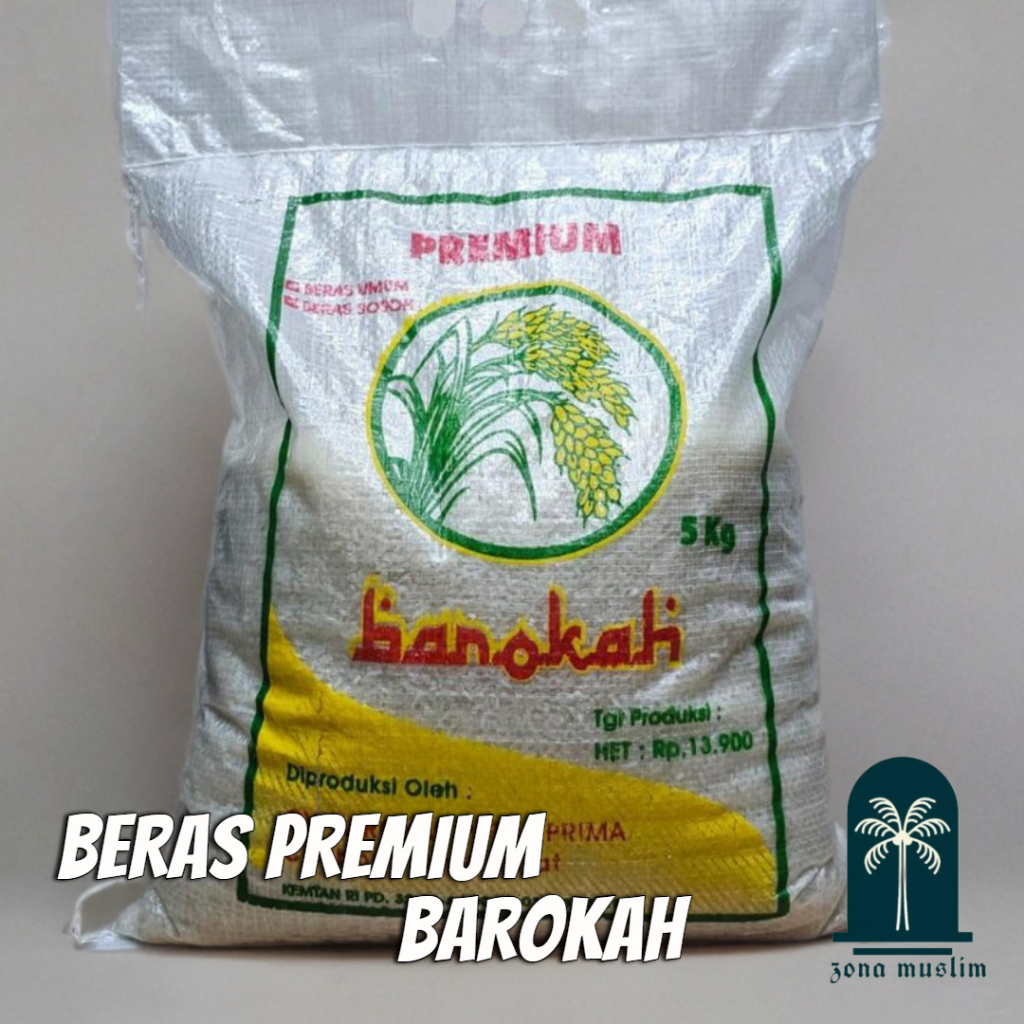 

BERAS BAROKAH PREMIUM | BERAS SUPER KEMASAN (1KG & 5KG)