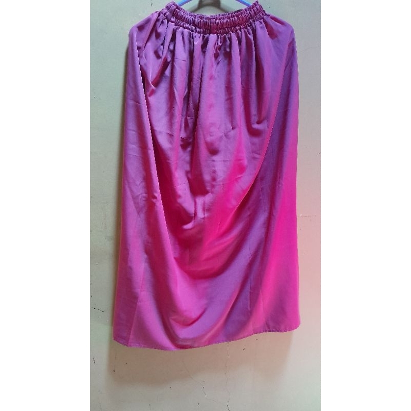 Rok Panjang Warna Pink