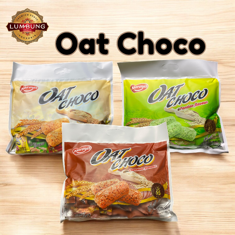 

SNACK NARAYA OAT CHOHO 400g COKLAT/ PANDAN/ VANILLA/ORIGINAL