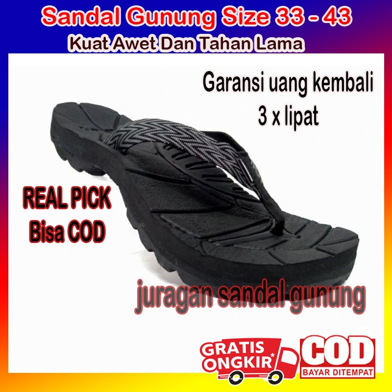Sendal Eiger001 Pria Sandal Eger001 Gunung Jepit Traveling Outdoor Sendal Outdor Hiking Travel Senda