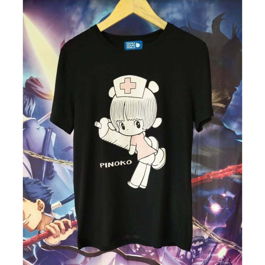 Black Jack Pinoko Art Official Anime Tee Kaos Tshirt Original Second Merch Japan Korea Brand Vintage