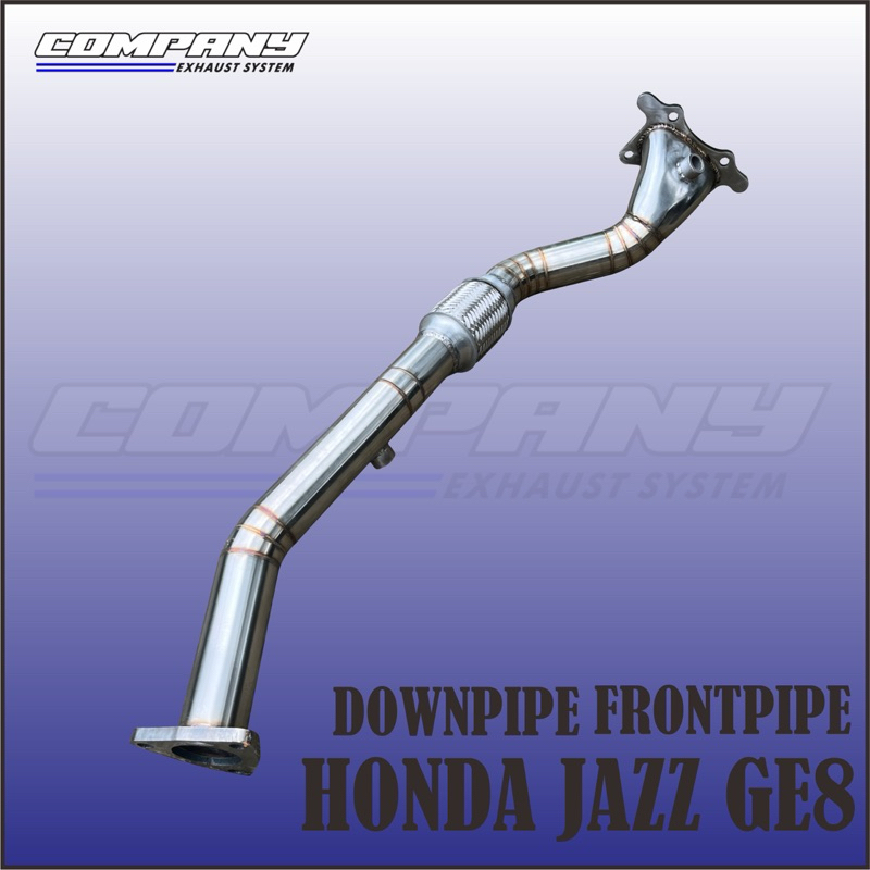 KNALPOT MOBIL DOWNPIPE FRONTPIPE HONDA JAZZ GE8 ORIGINAL COMPANY_EXHAUST