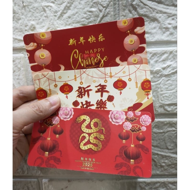 

(10pcs) Stiker Label Imlek CNY Stiker Chinese New Year Toples Kue Kering