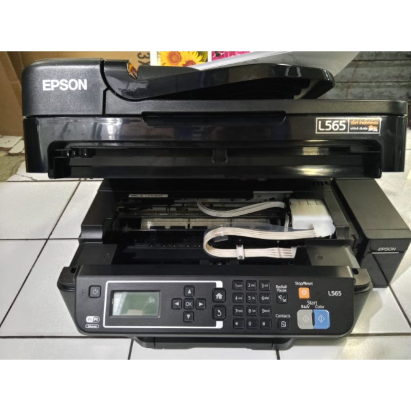Printer Epson L565 Wifi All In one Siap pakai