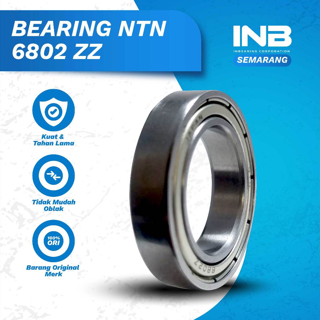 Laker Bearing 6802 ZZ NTN Bearing Laker Conrod Arm Vixion Unitrack Vixion Old Original NTN INB SEMAR