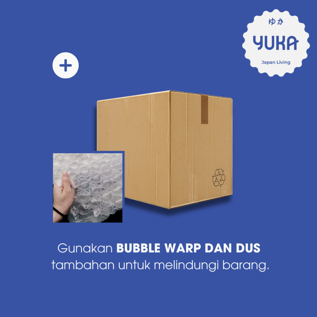 

【YUKA】TAMBAHAN Extra Bubble Wrap Keamanan Tambahan Keamanan Extra Dus Tambahan Kardus Kardus Cardboard Bubble Bubble Wrap Extra Dus Packaging