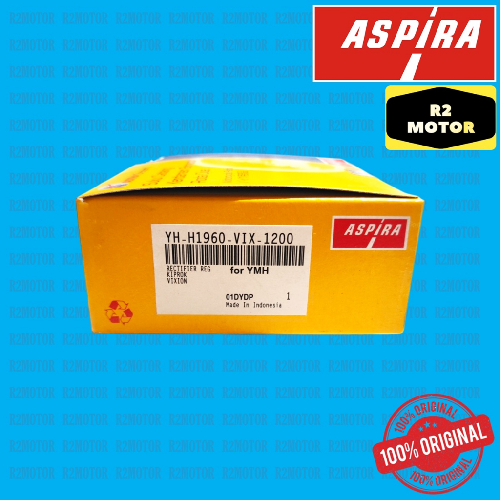 Terbaru Kiprok Rectifier Regulator Aspira Vixion Old Lama Original Astra Otoparts