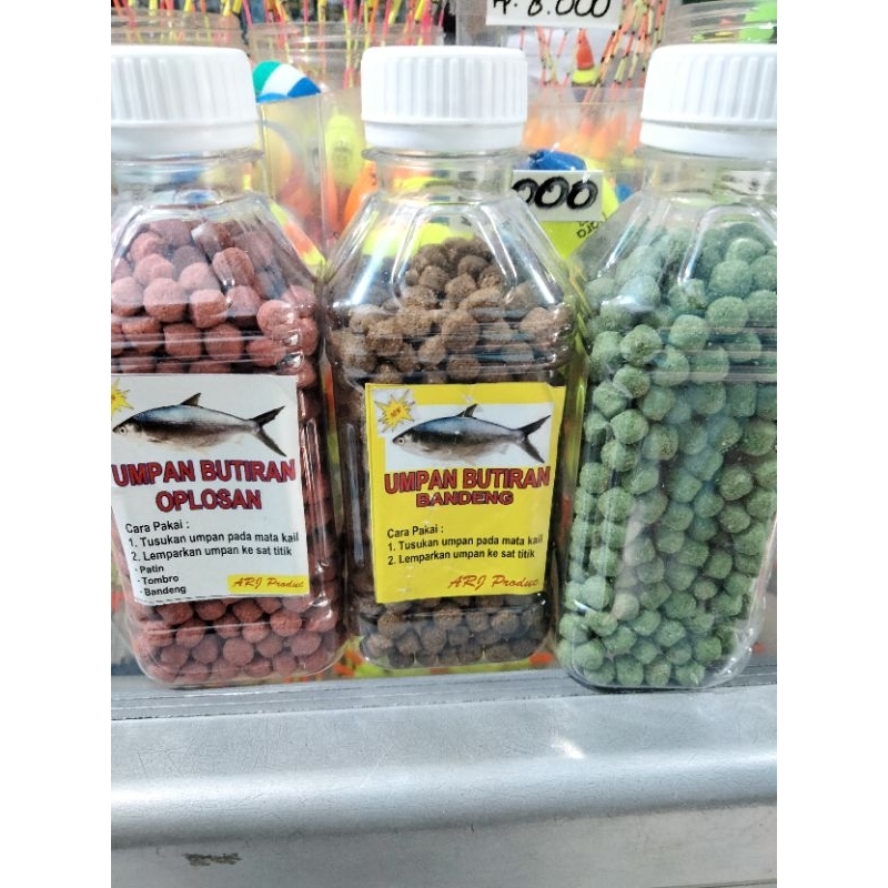 Umpan butiran / otok otok siap pakai