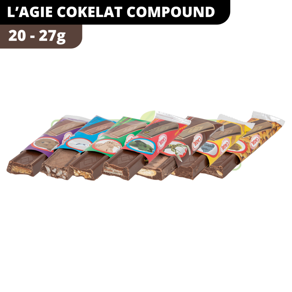 

L'AGIE COKELAT COMPOUND SUSU ISI 20g - 27g