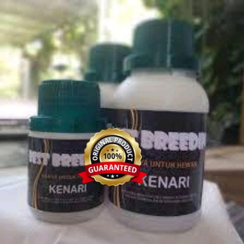 BEST BREEDING ISI 40ML KHUSUS KENARI VITAMIN OBAT TERNAK BREEDING BURUNG KENARI FINCH BISA JANTAN DA