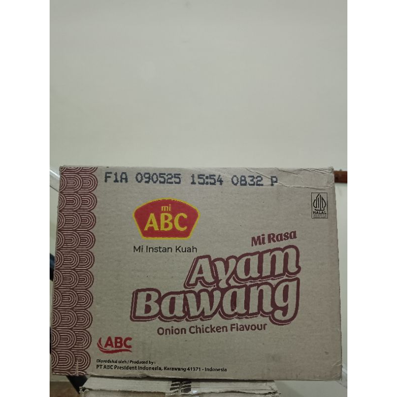 

Mi ABC Selera Pedas Ayam Bawang 1 dus