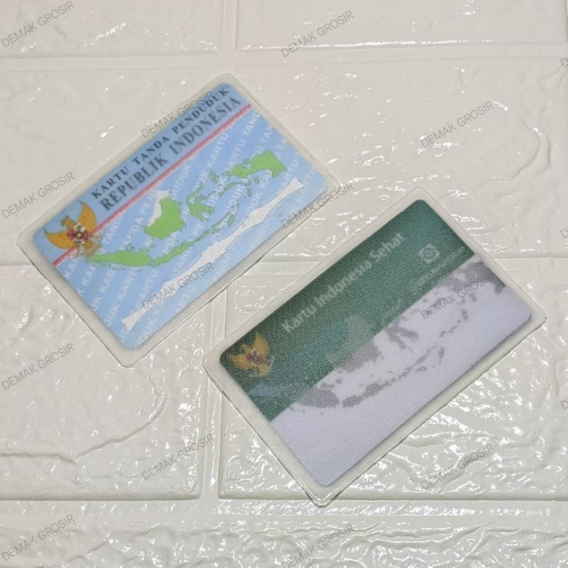 

Plastik pelindung ATM / SIM / KTP / Kartu Nama Cover pelindung