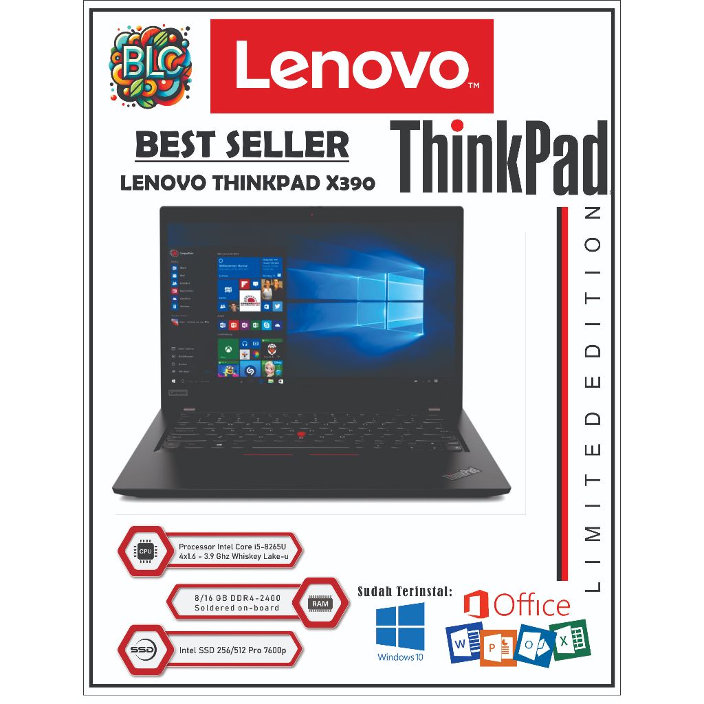 Lenovo ThinkPad X390 Laptop