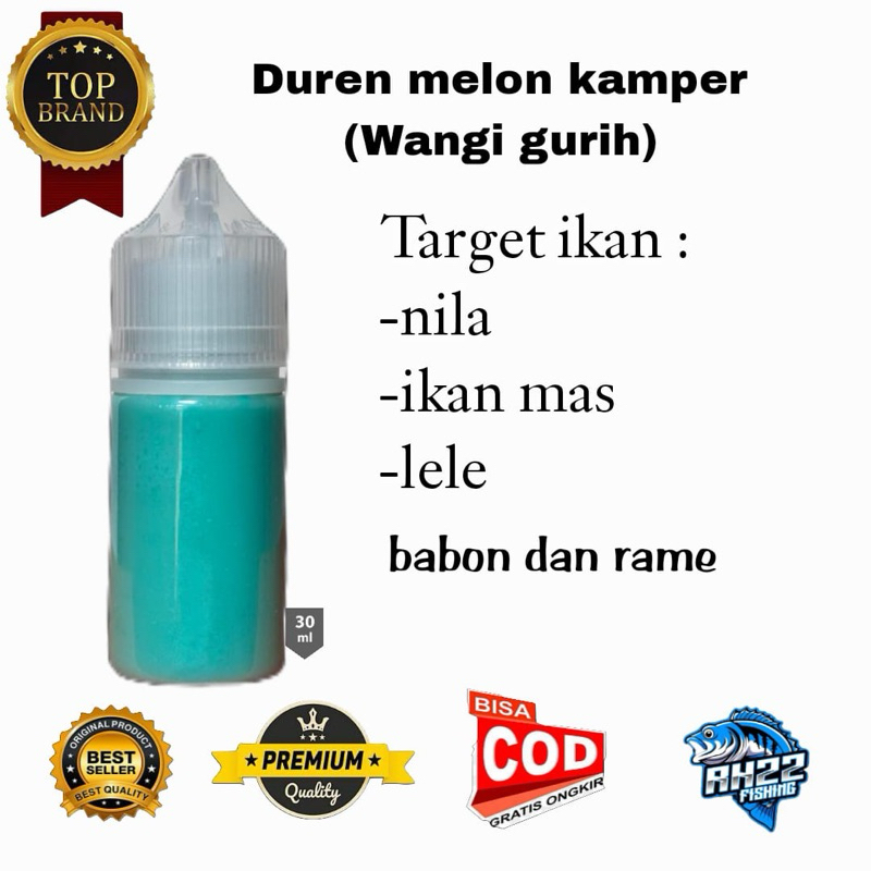 essen oplosan Duren Melon Kamper. esen ikan nila , ikan mas , ikan lele.