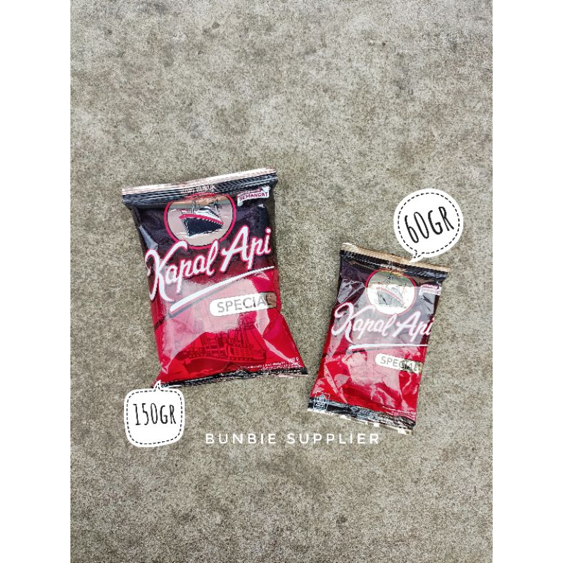 

Kopi Kapal Api SPESIAL 60gr / 150gr (PACK) | Kopi Bubuk