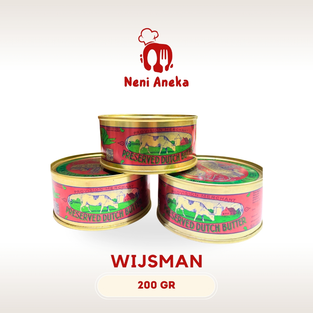 

WIJSMAN BUTTER - 200gr / MENTEGA WIJSMAN WISMAN WYSMAN KALENG 200 GRAM