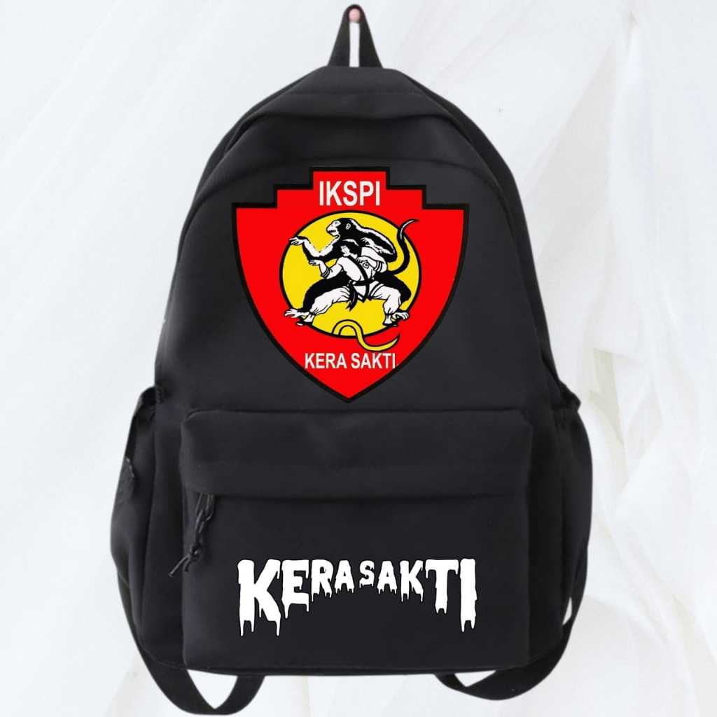 Tas Ransel Ikatan Keluarga Silat Kera Sakti IKSPI Bahan Kanvas Cordura Premium / Backpack Tas Sekola