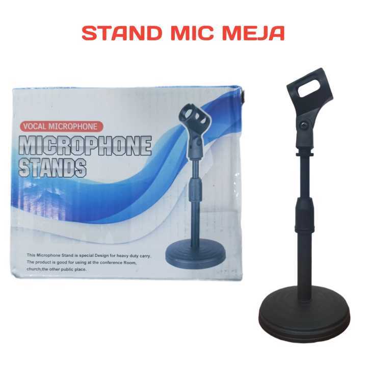 Stand Holder Mic Meja HD-26 Dudukan Penyangga Microphone II Holder Stand Mic (HD-26)