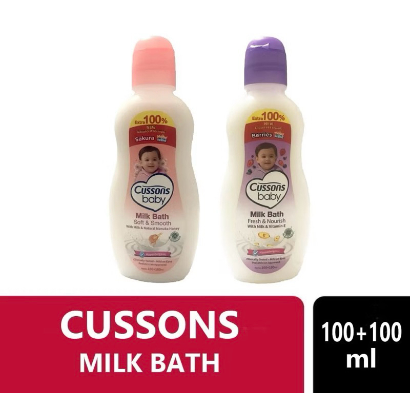 CUSSONS baby milk bath | cussons sabun mandi  bayi botol