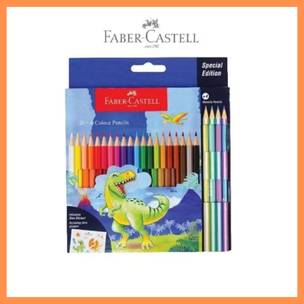 

FABER CASTELL Pensil 24 warna 115126
