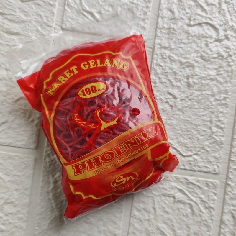 

KARET GELANG MERAH KECIL 80GRAM