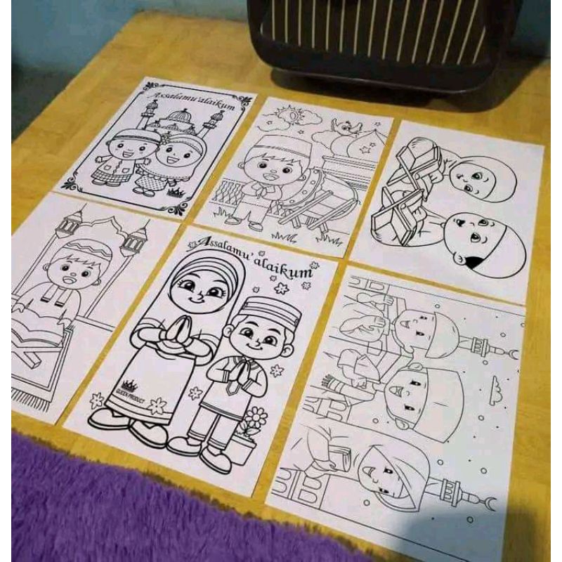 

BUKU MEWARNAI ANAK / BUKU GAMBAR ISI 15 PCS