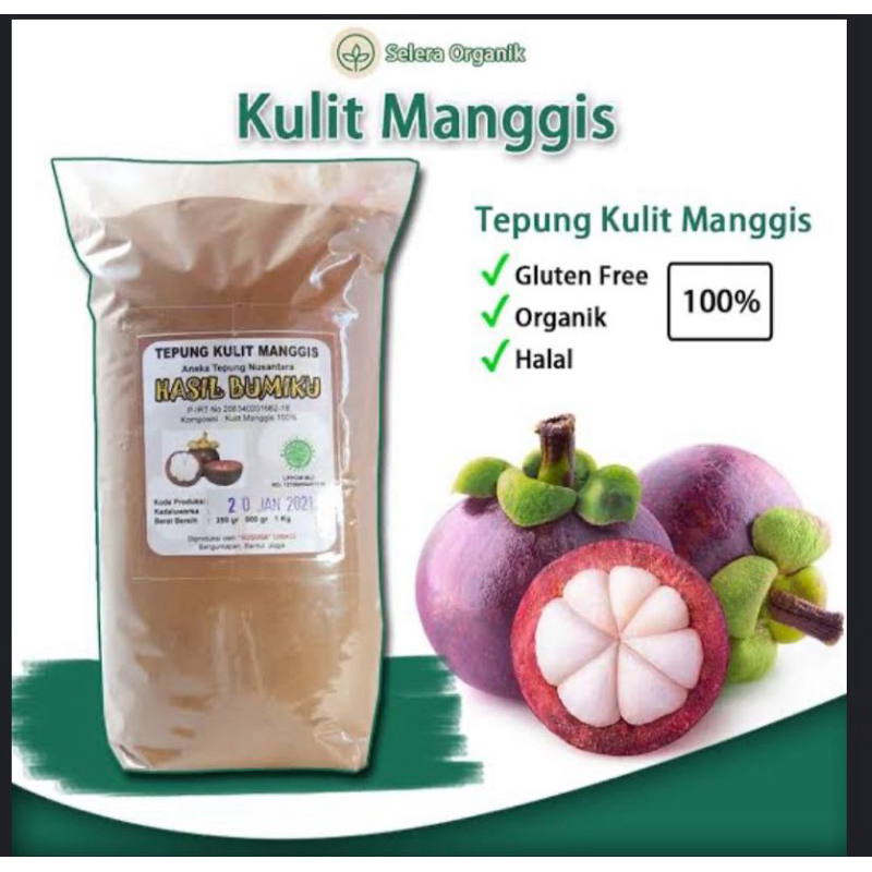 

Bubuk Kulit Manggis 500gr