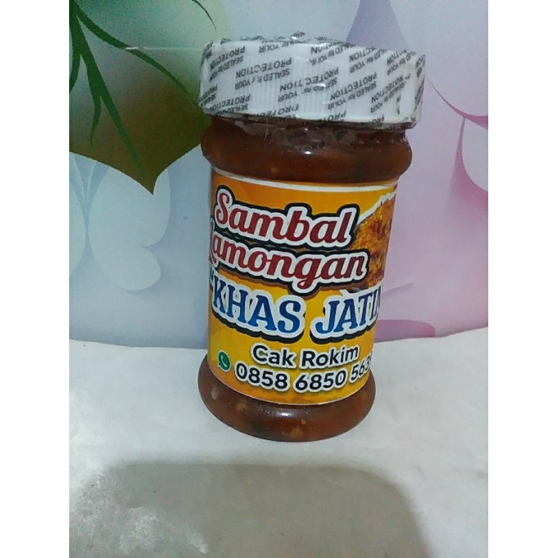 

sambal lamongan cak rokim