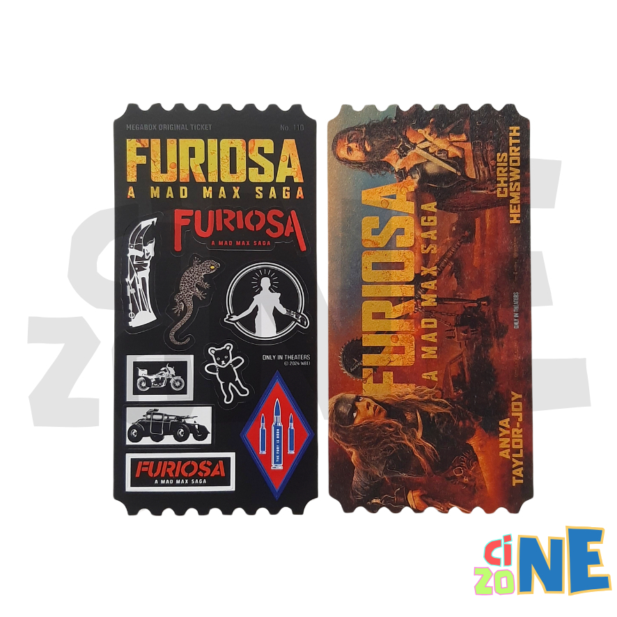 [ READY STOCK ] FURIOSA A MAD MAX SAGA COLLECTIBLE TICKET MEGABOX KOREA