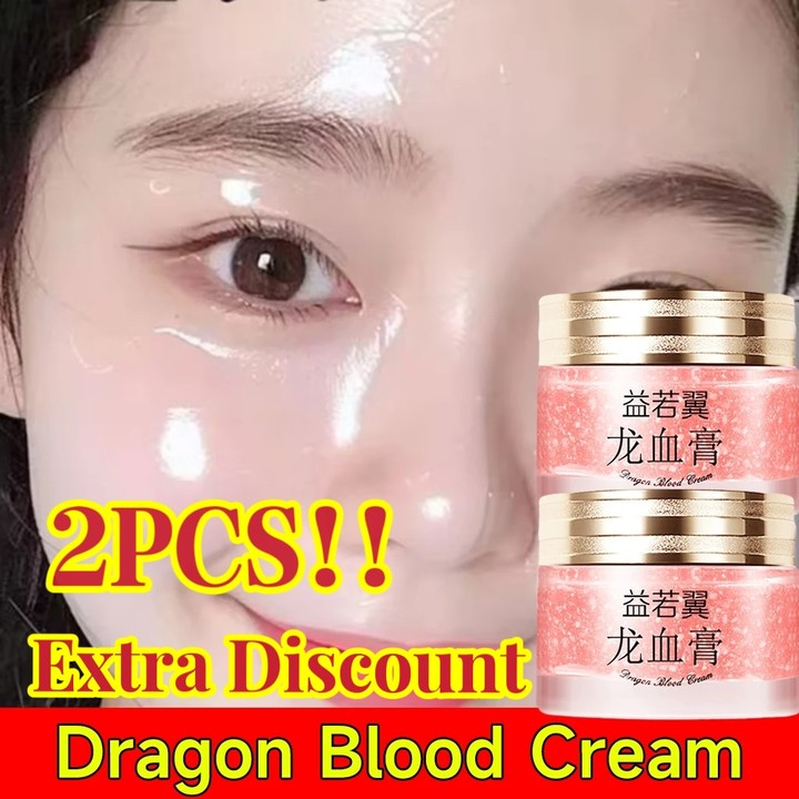 Krim pemutih Dragon's Blood Cream Alami Menghilangkan Keriput Pemutih Pencerah Pelembap Pengencang D