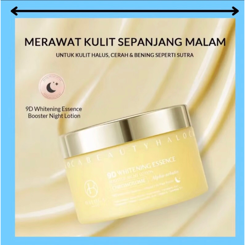 [HALOCA BEAUTY] [FOR LAMA] (2 pcs) HB  CROMOSOME 9D Whitening essence Booster Night