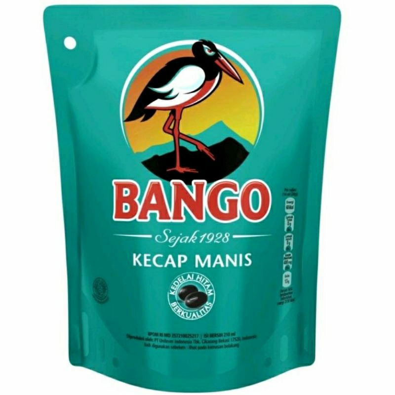 

KECAP MANIS BANGO POUCH 200ml**