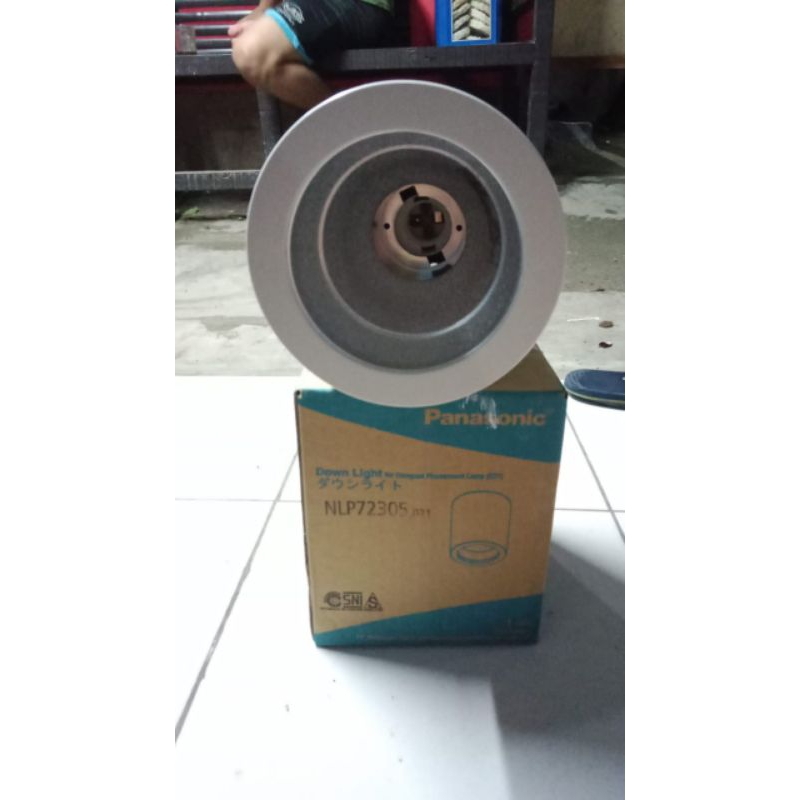 Downlight Outbow Panasonic Bulat 4inch